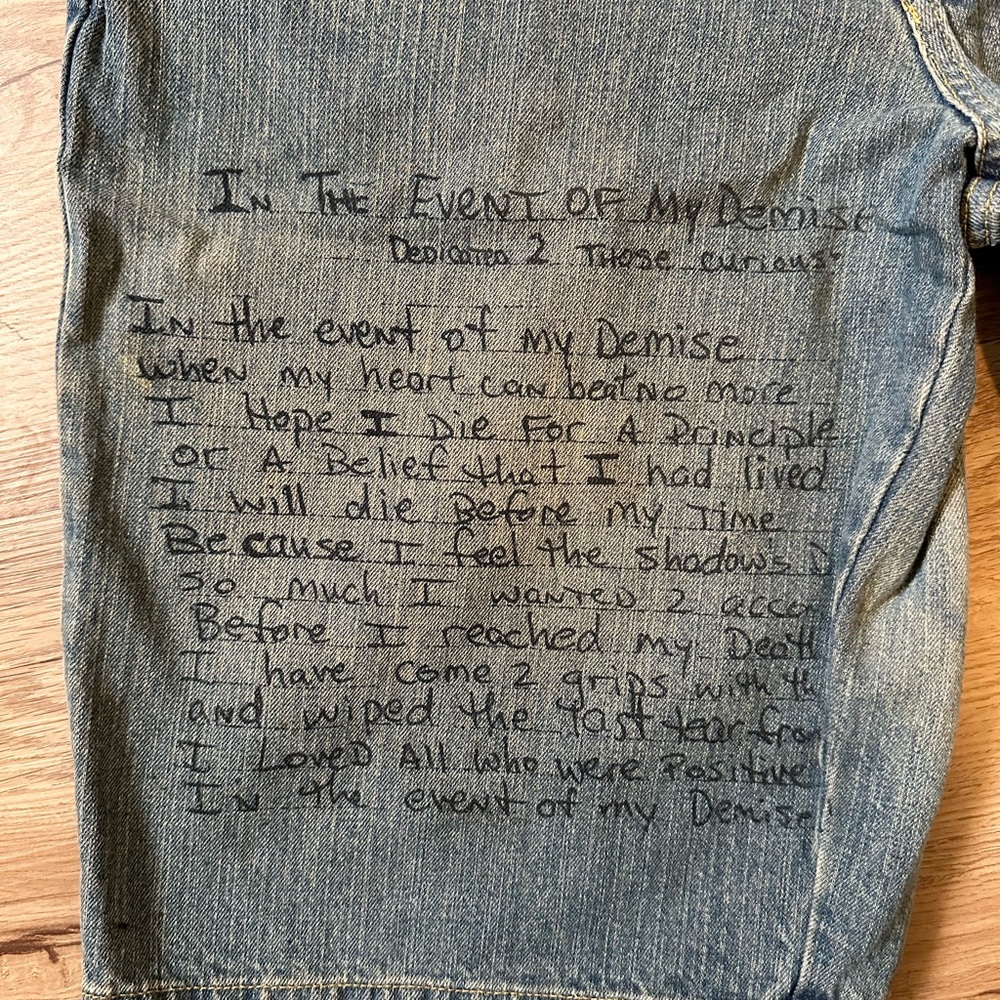 Vintage makaveli Tupac shorts need button